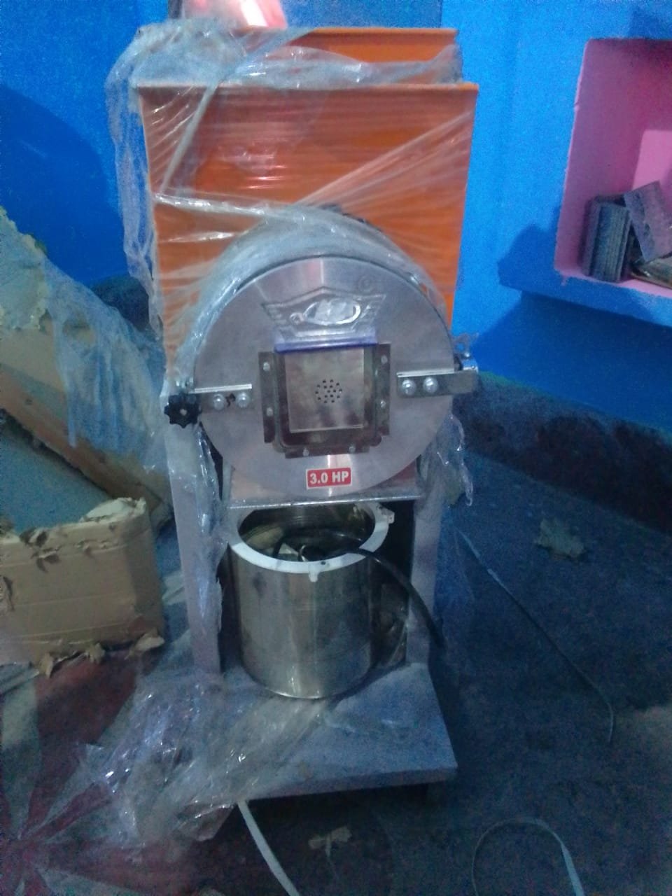 Stainless Steel Pulverizer – 2-in-1 Masala Grinding Machine